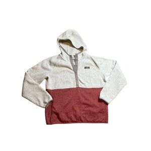 Womens Size Large Hoodie 1/2 Snap